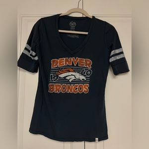 Denver broncos quarter sleeve shirt